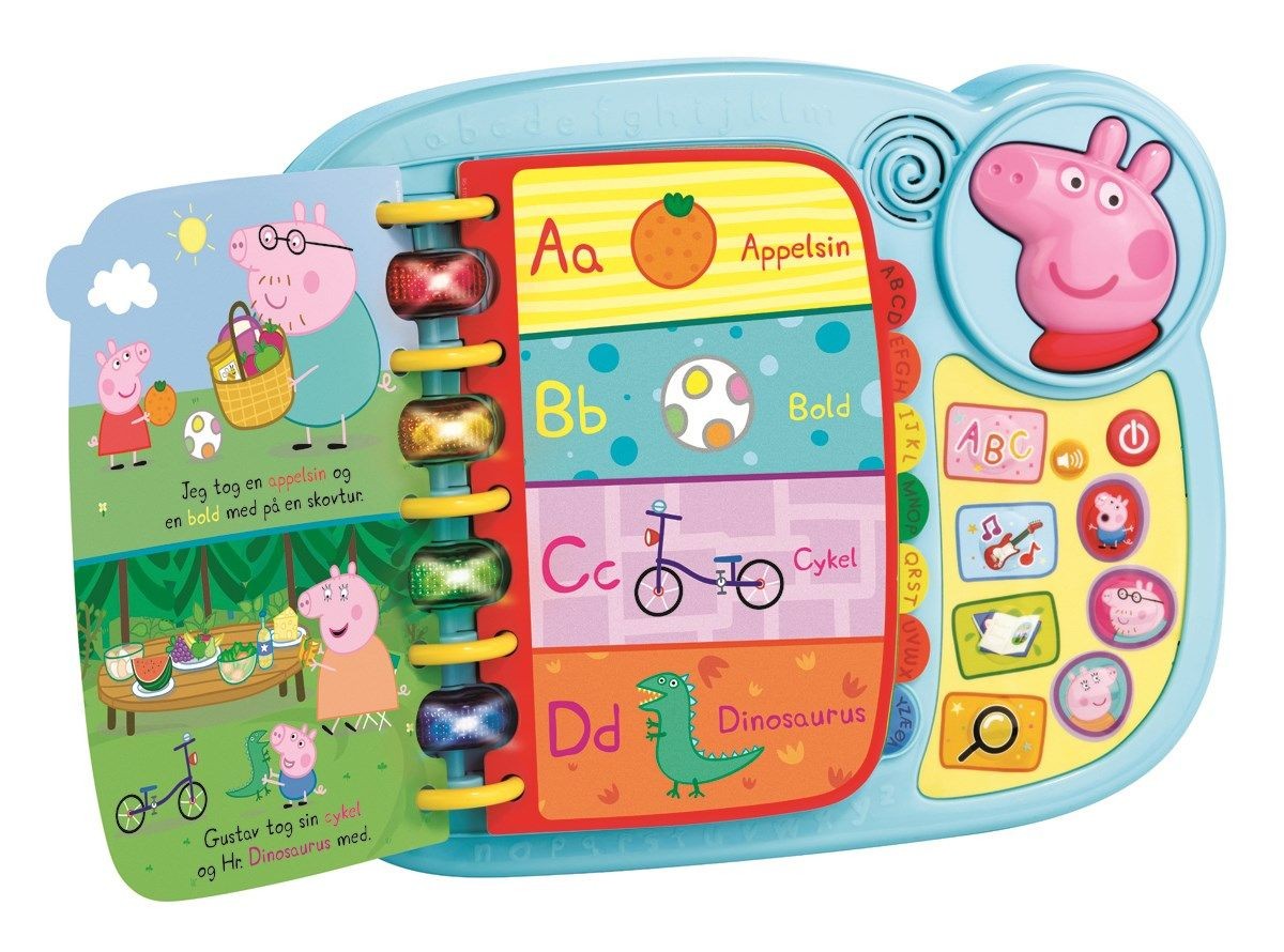 Vtech - Peppa Pig Learn & Discovery Book (Dansk)