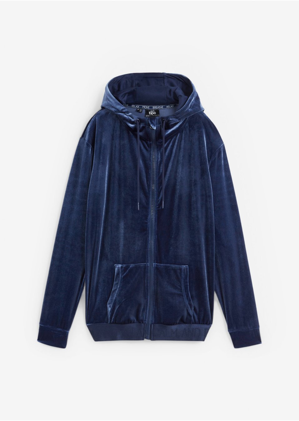Veste en velours doux