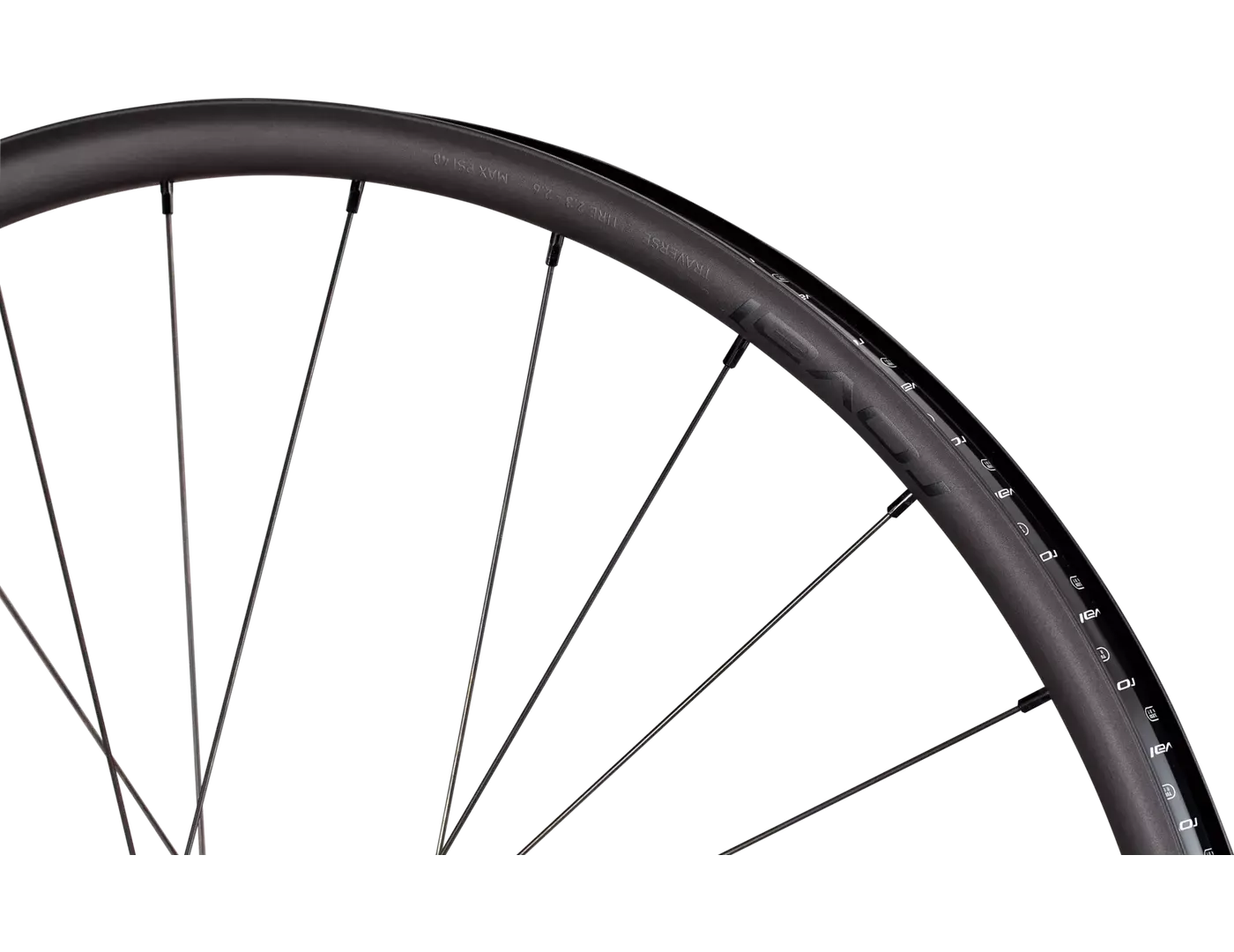 Roval Traverse HD Alloy 29 6B Tubeless MTB Voorwiel Zwart