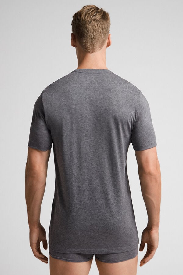 Camiseta de manga curta em algodão Supima®