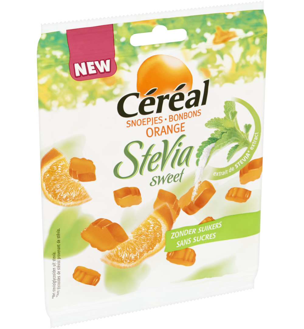 Céréal Snoep orange stevia (120 gr)