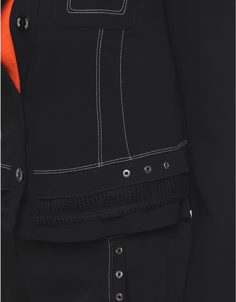 Veste chemise noire