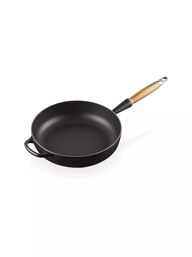 LE CREUSET Sautepfanne Signature 28cm Schwarz schwarz