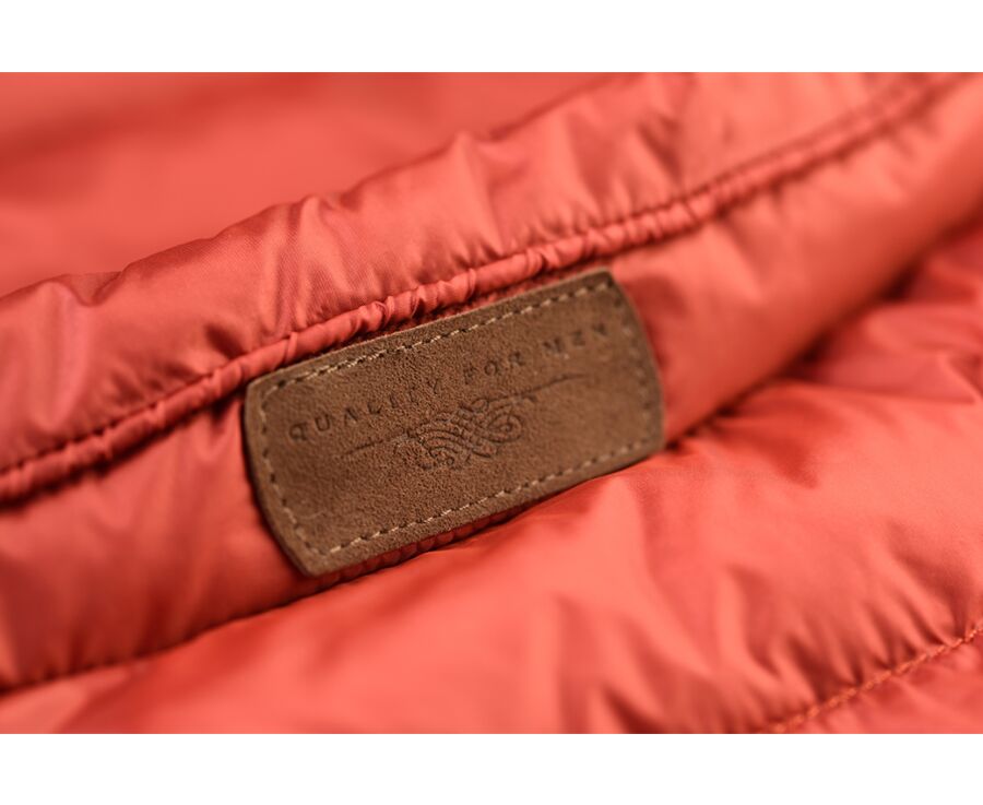 Doudoune légère hiver homme Rouge Cuivré - SVEN