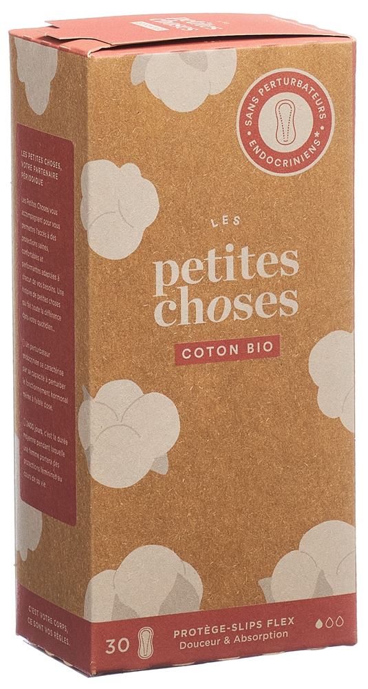 LES PETITES CHOSES Slipeinlagen Flex Coton Bio 24 Stk