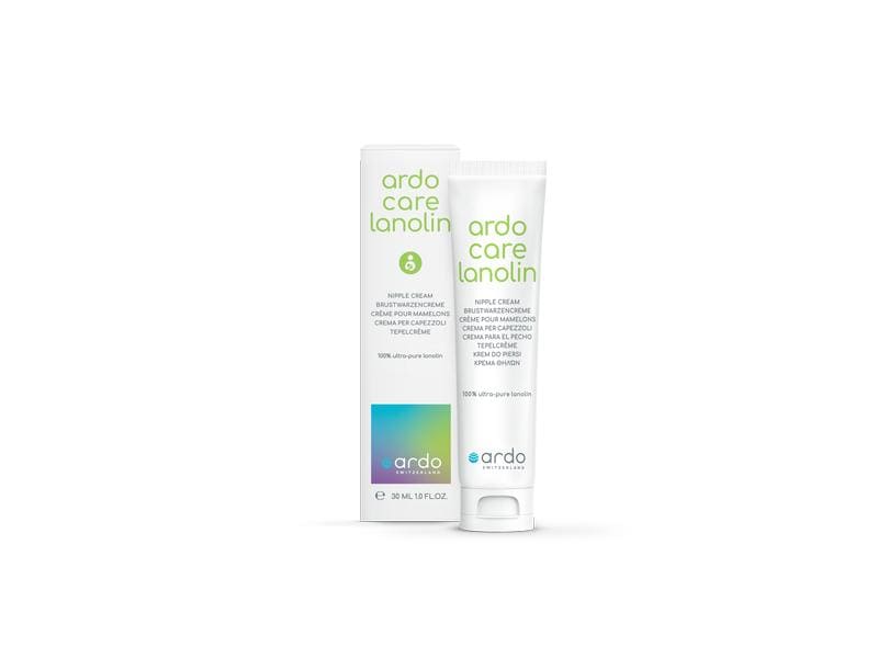 ARDO Brustwarzensalbe Lanolin, 30 ml Brustpflegecreme Lanolin