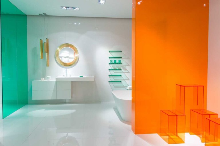 Kartell Max Beam bijzettafel amber