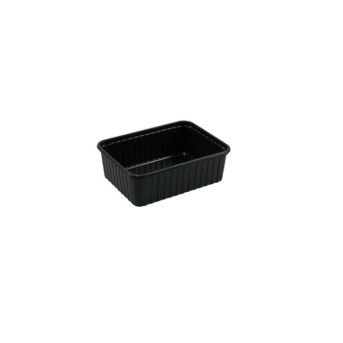 PP Maaltijdschaal bakje bami 1000cc zw th  (6151800450459)