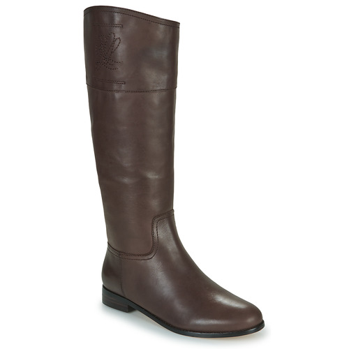 Lauren Ralph Lauren - JUSTINE-BOOTS-TALL BOOT Cognac