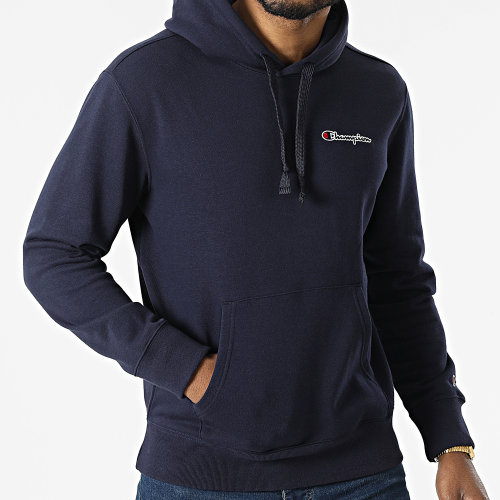 Sweat Capuche 217064 Bleu Marine