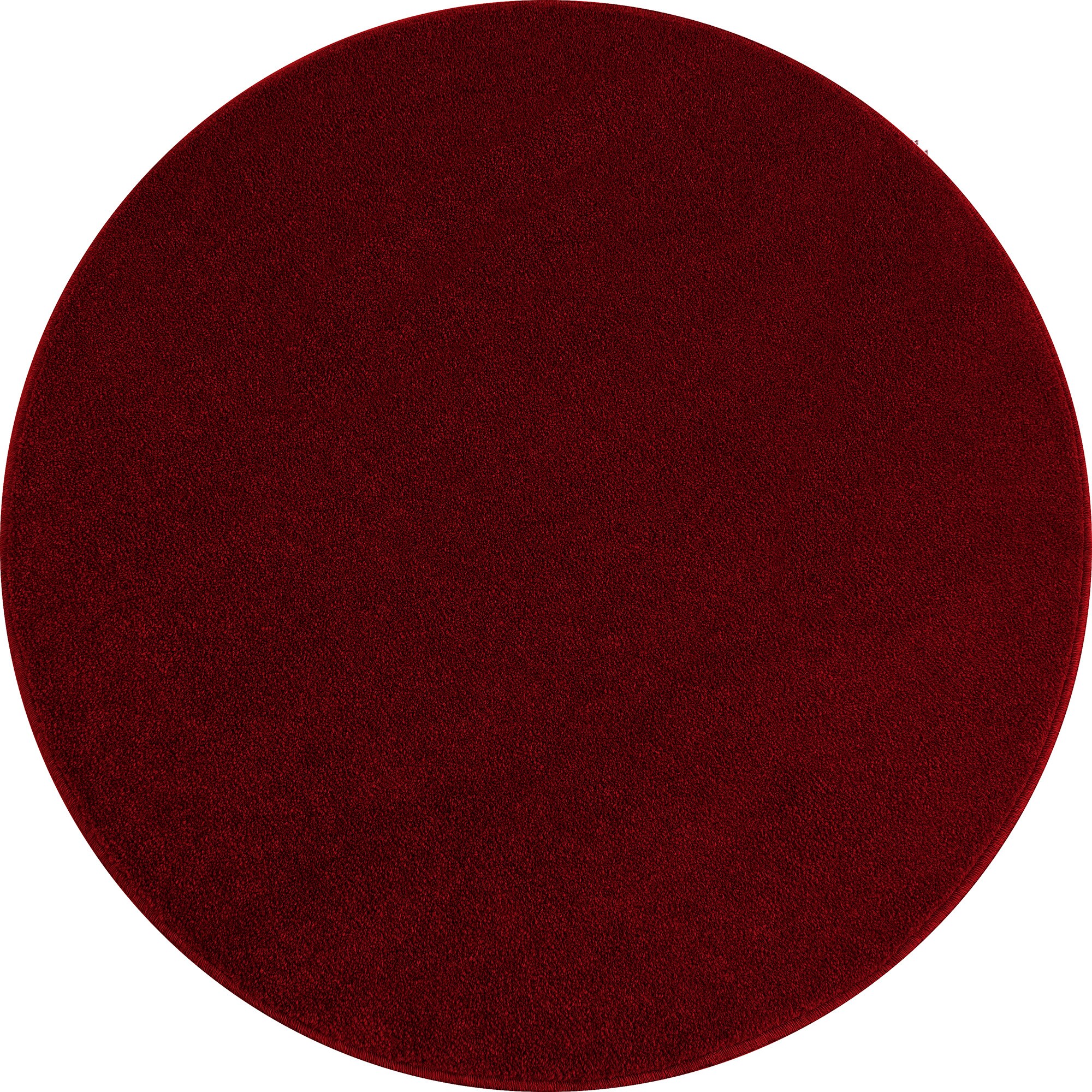 Wunderschöne ATA Teppich, Moderner Einfarbig Teppich, Rund, Höhe 12 mm