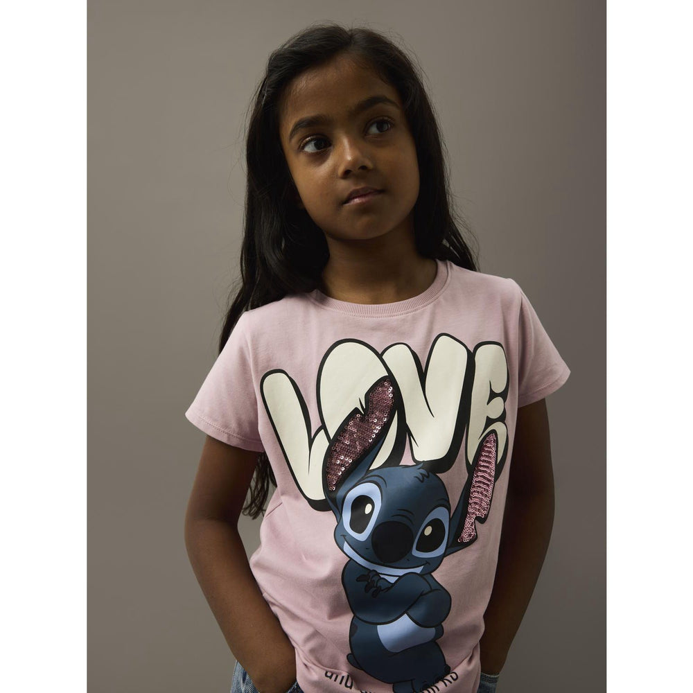 Køb Name It Keepsake Lilac Nkfodina Stitch Ss Nreg Top Box Wdi