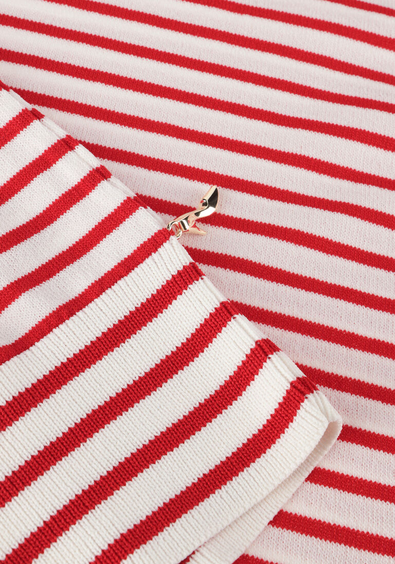 JANSEN AMSTERDAM rode jansen amsterdam  k136 knit top 3/4 sleeve