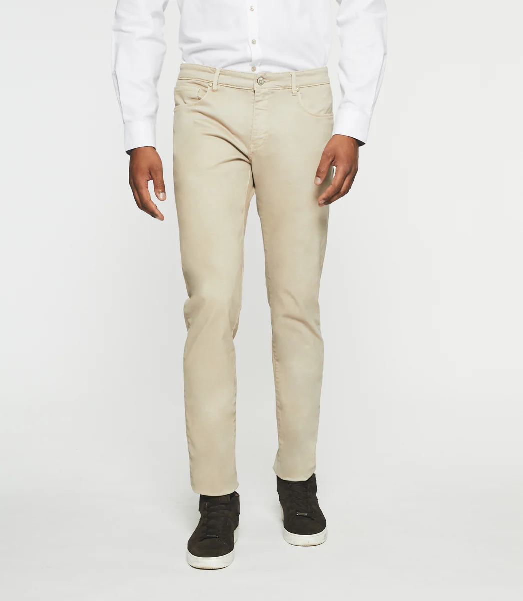 Jean slim 5 poches mastic ELEGANCE