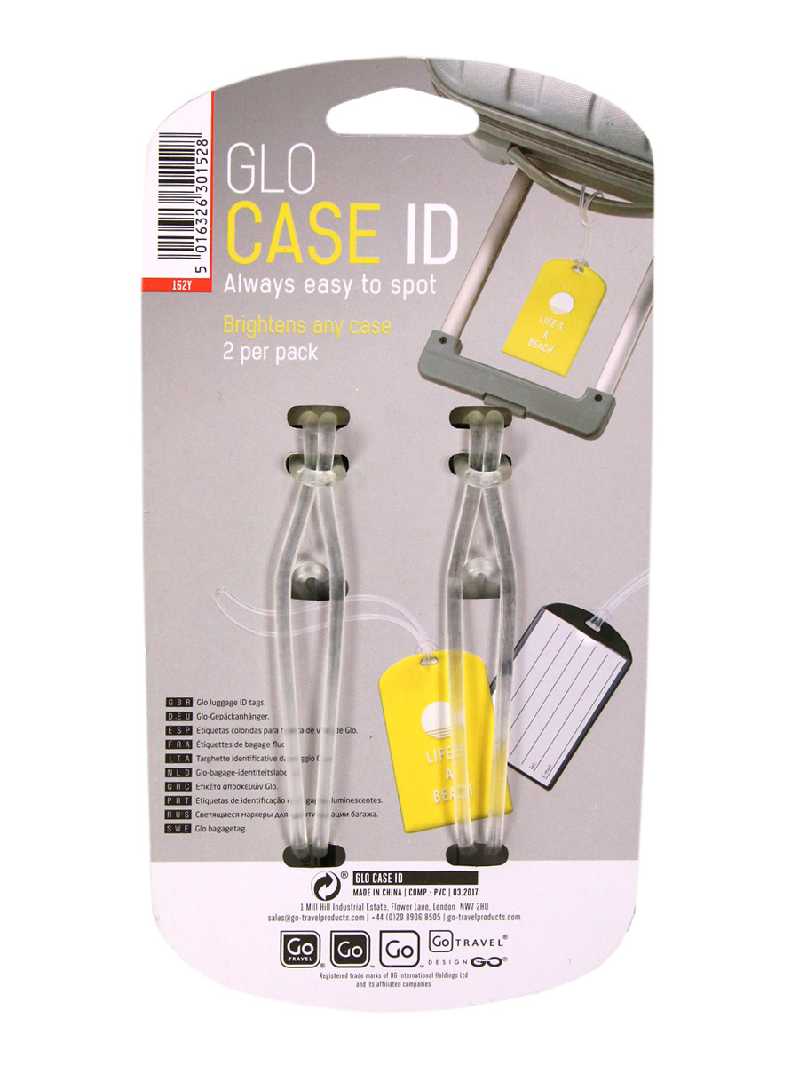 Set de 2 porte-adresses Go Travel FacilitÀ Glo