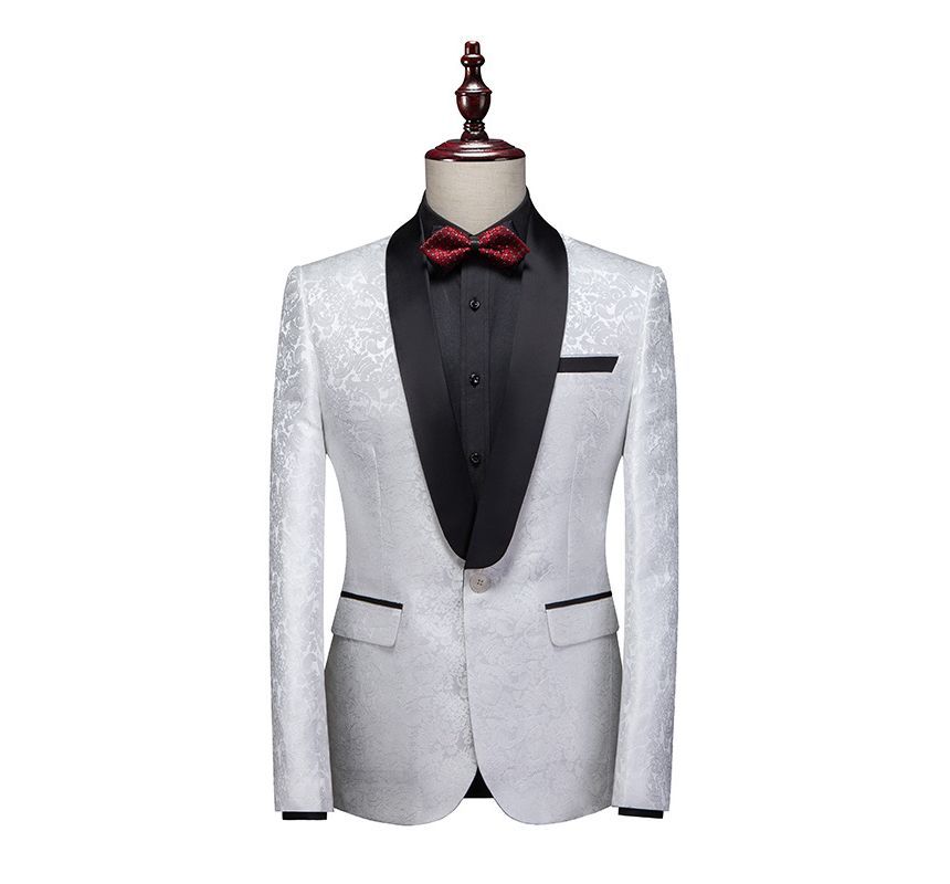 Sheck - Set: Tweekleurige blazer + pantalon
