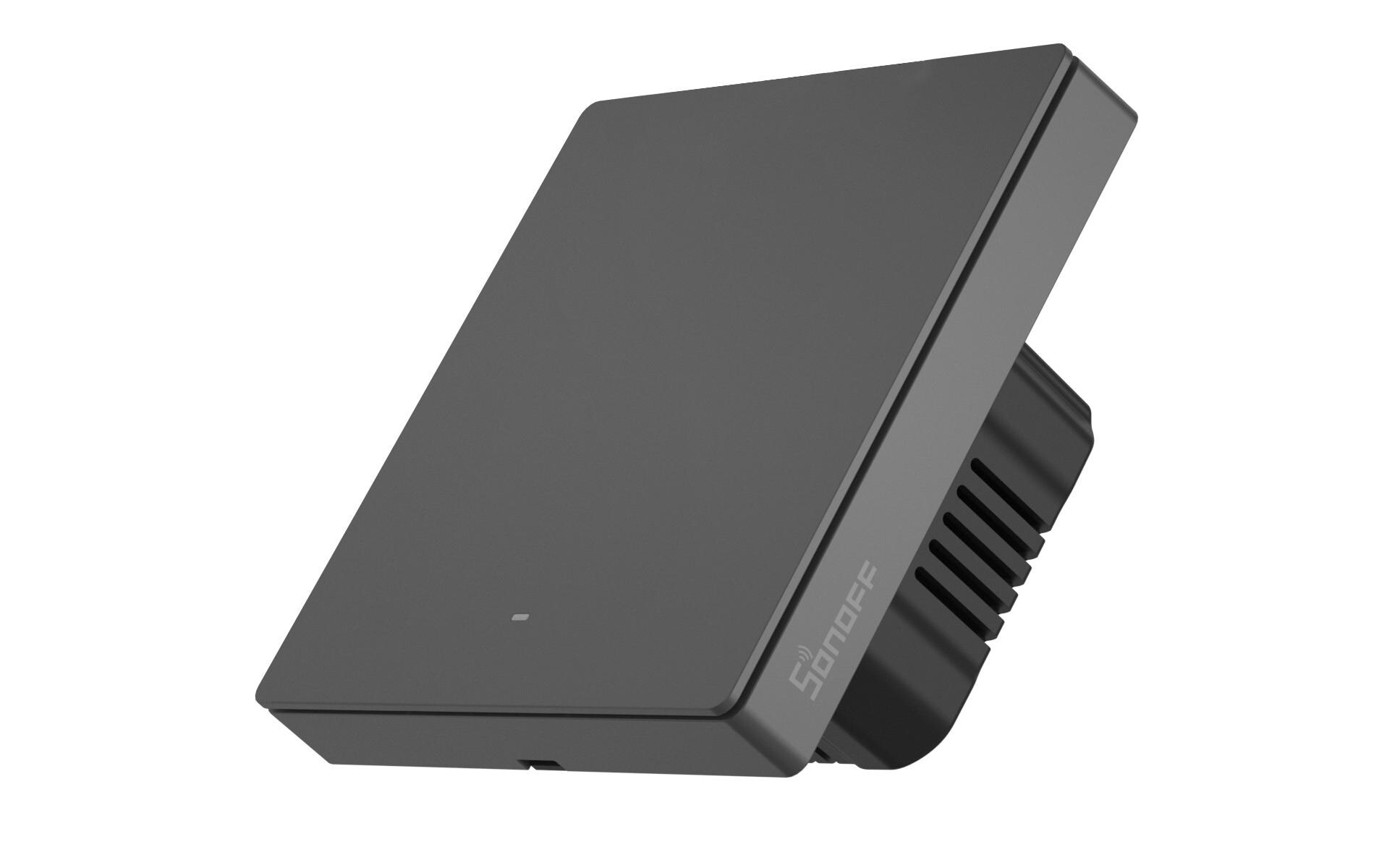 WiFi-Lichtschalter M5-1C-86, 1-fach, 230 V, 10AIntelligenter 1-Kanal Wandschalter für die lokale Steuerung