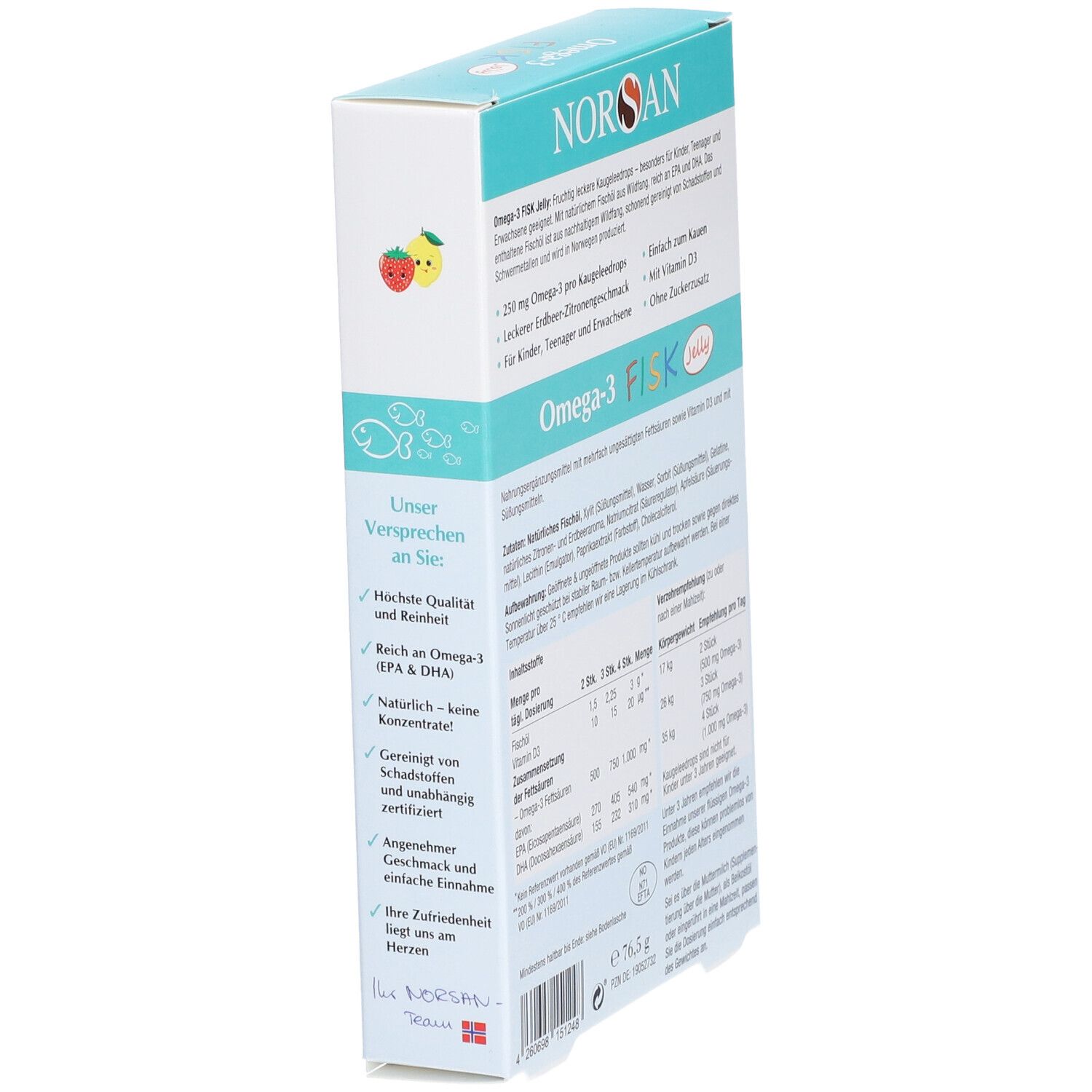 NORSAN Omega-3 FISK Jelly
