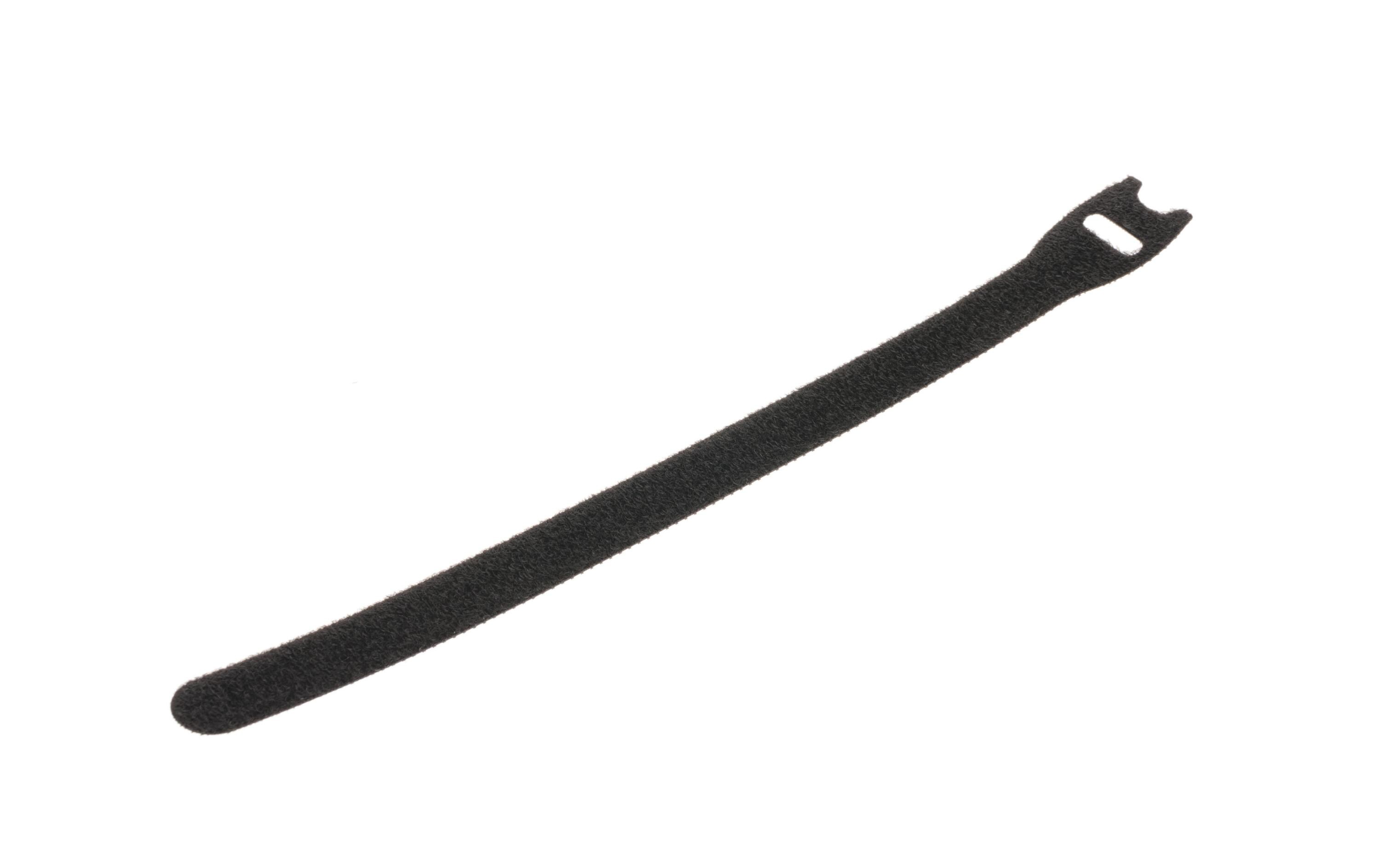Klettkabelbinder ETK-1-2 13 x 200 mm Schwarz, 10 StückKabelmanagement mit Klettverschlusssystem