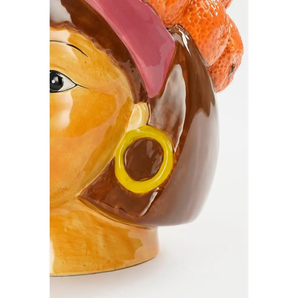 Mica Decorations Funny Bloempot Binnen - L20 x B20 x H22 cm - Dolomiet