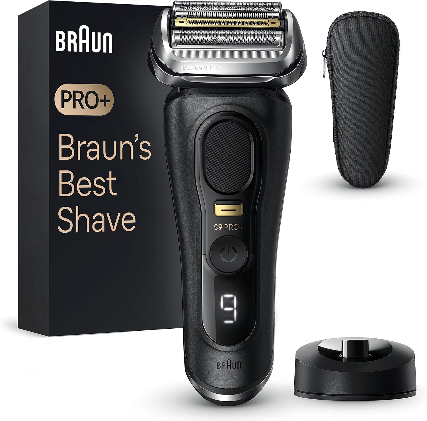 Braun Series 9 PRO+ 9510s, rasoir électrique pour homme, noir