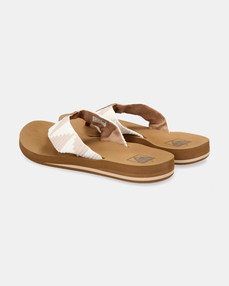 Reef Spring Woven Slippers  - beige