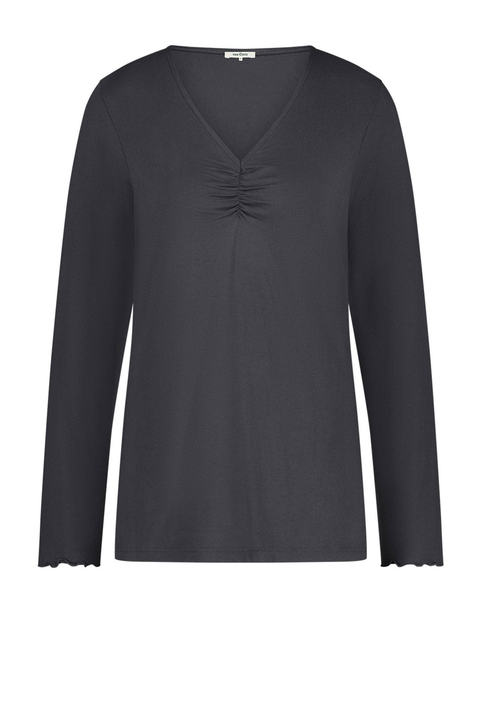 ten Cate pyjama donkergrijs/ecru/zwart