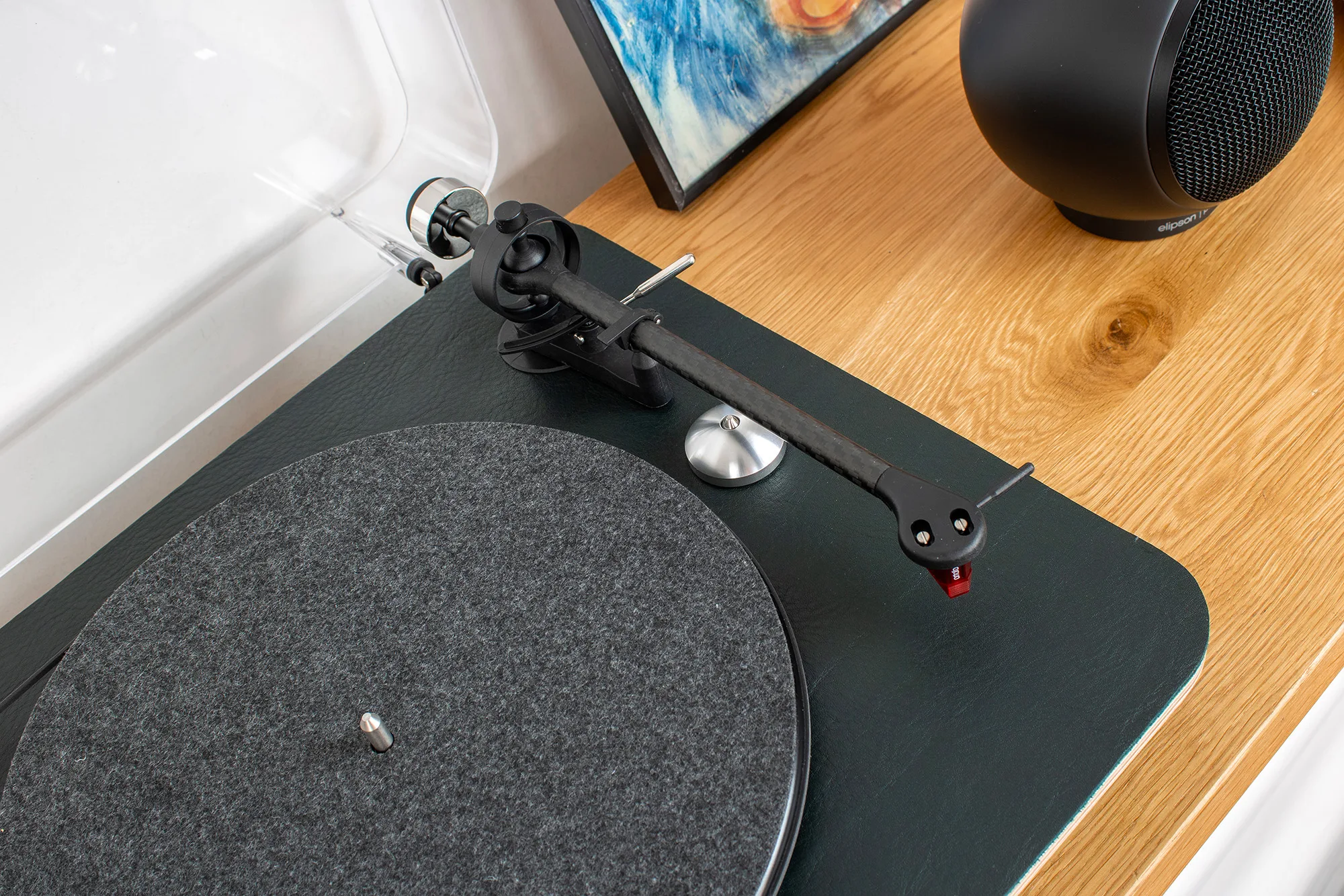 Elipson Chroma Paon RIAA BT Bleu de Chauffe - Édition numérotée Platines vinyle hi-fi