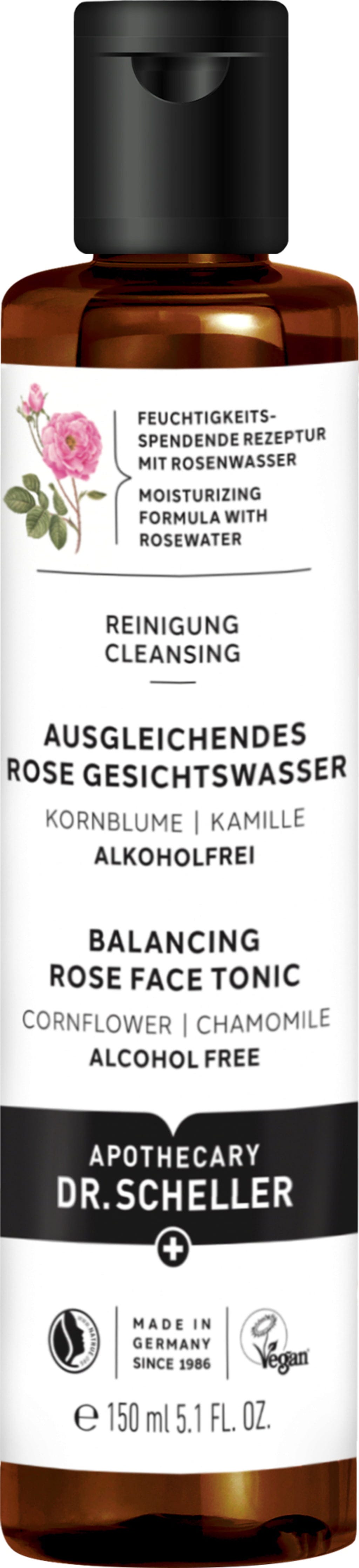 Dr. Scheller  Ausgleichendes Rose Gesichtswasser, 150 ml