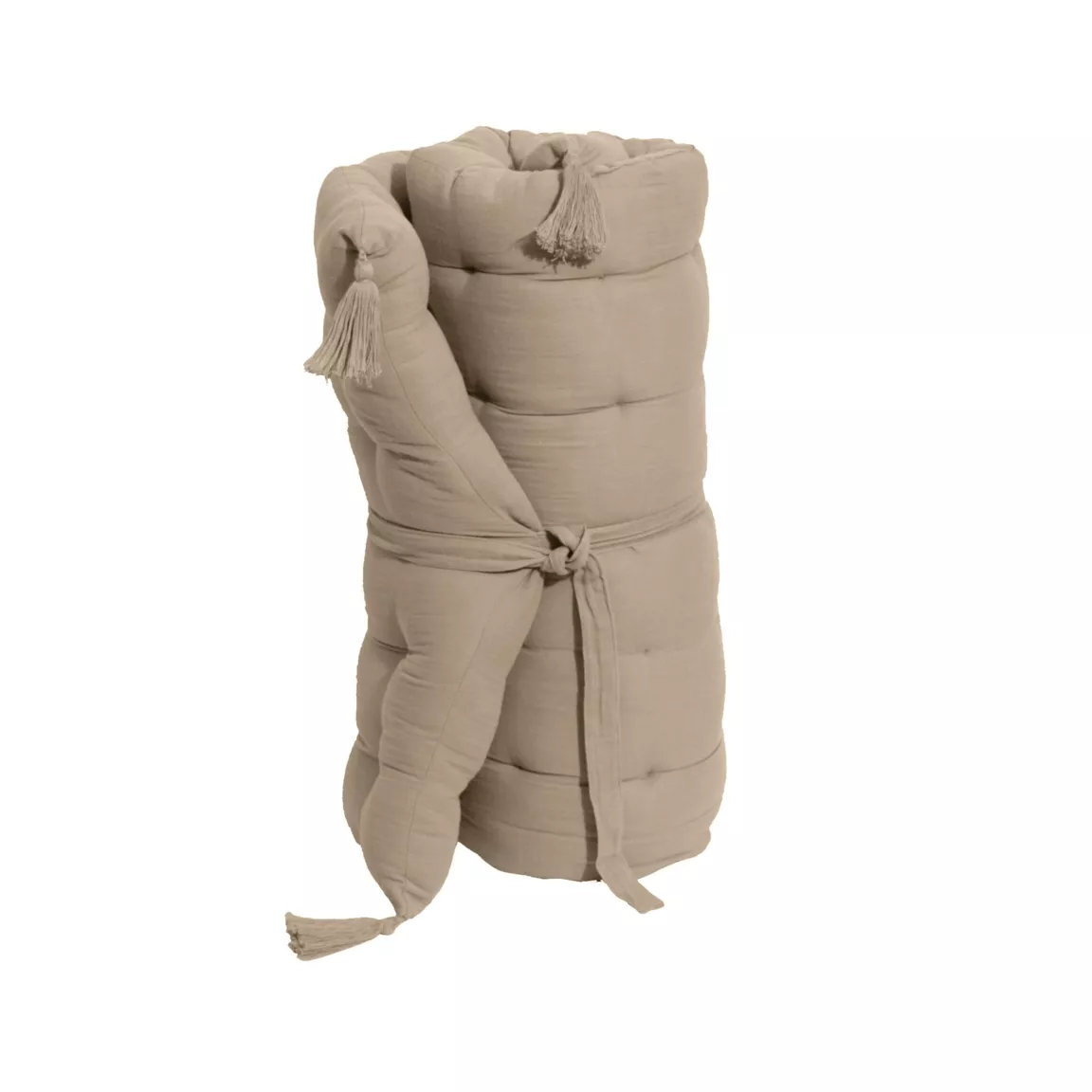 Matelas de sol gaze de coton (60 x 120 cm) Gaïa Ficelle