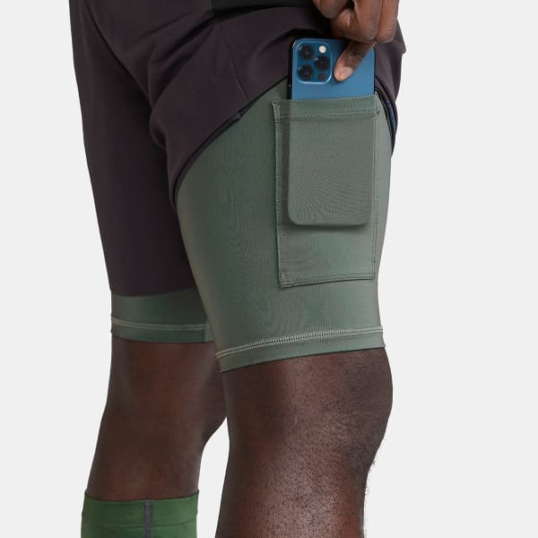 Short running CRAFT PRO TRAIL 2IN1 SHORTS M SLATE-THYME