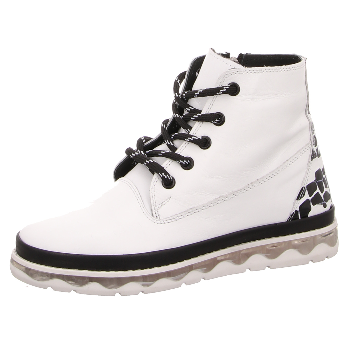 2 GO Shoe Knöchelschuh weiß weiss/weiss kombi