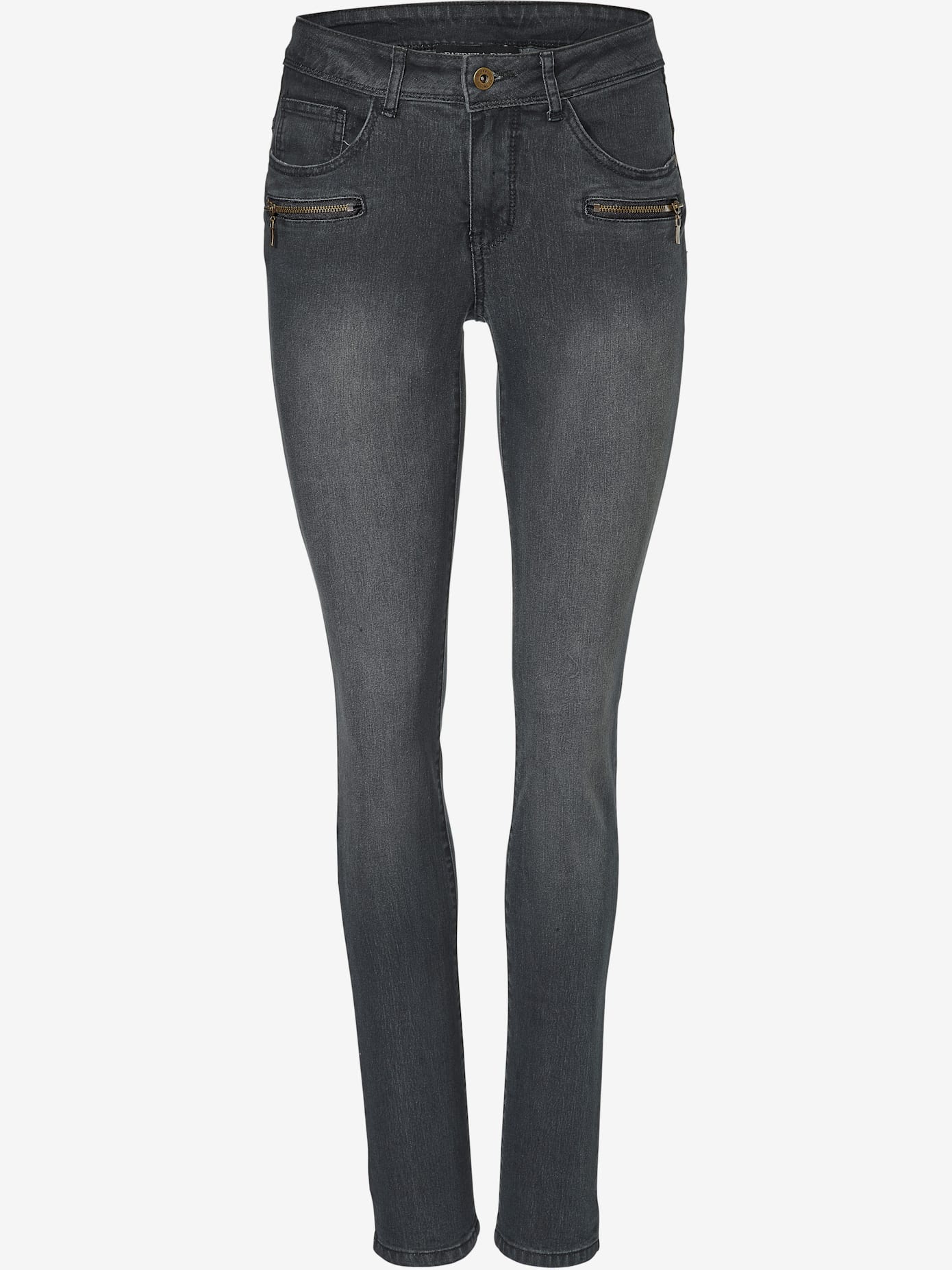 Jeans effet ventre plat coupe skinny tendance