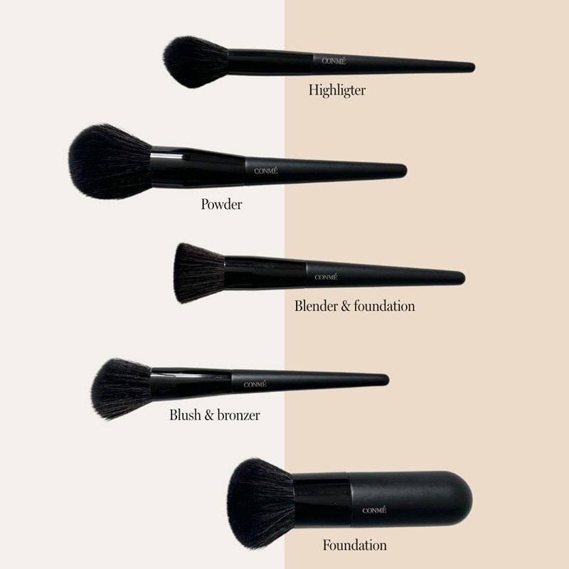 Conmé<br>Makeup børstesæt Ansigt