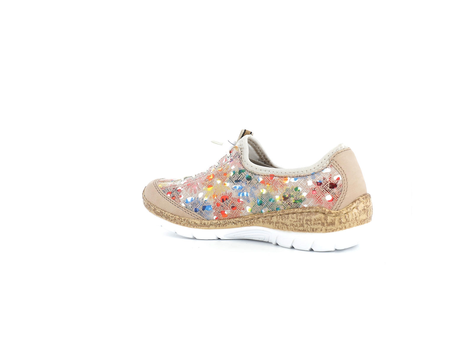Rieker-N4263 Matières combinées Multicolore