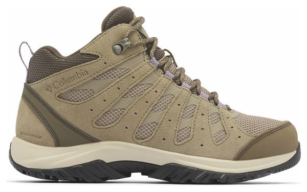 Chaussures de Randonnée Imperméable Columbia Redmond III Mid Beige Femme