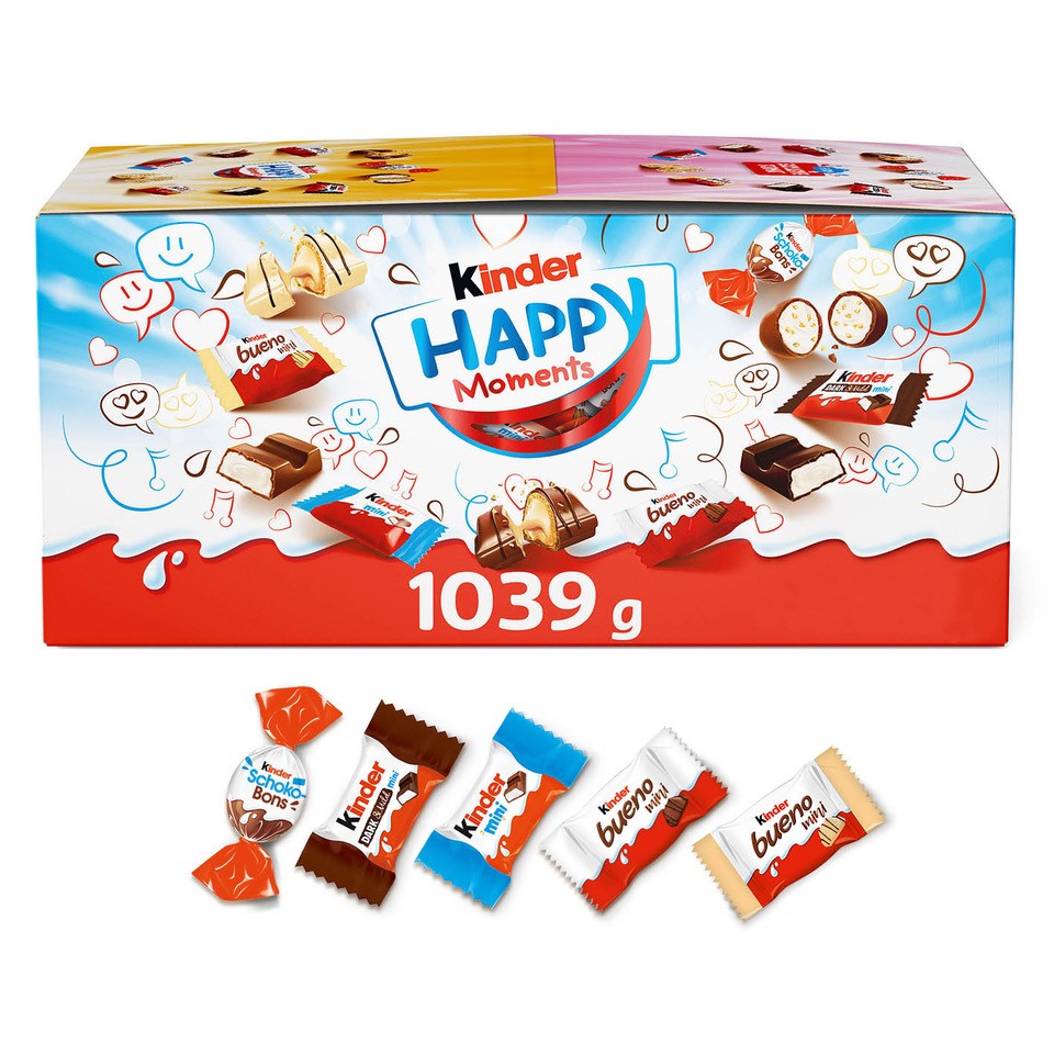 Ferrero kinder Happy Moments 1039 g MHD:17.5.25