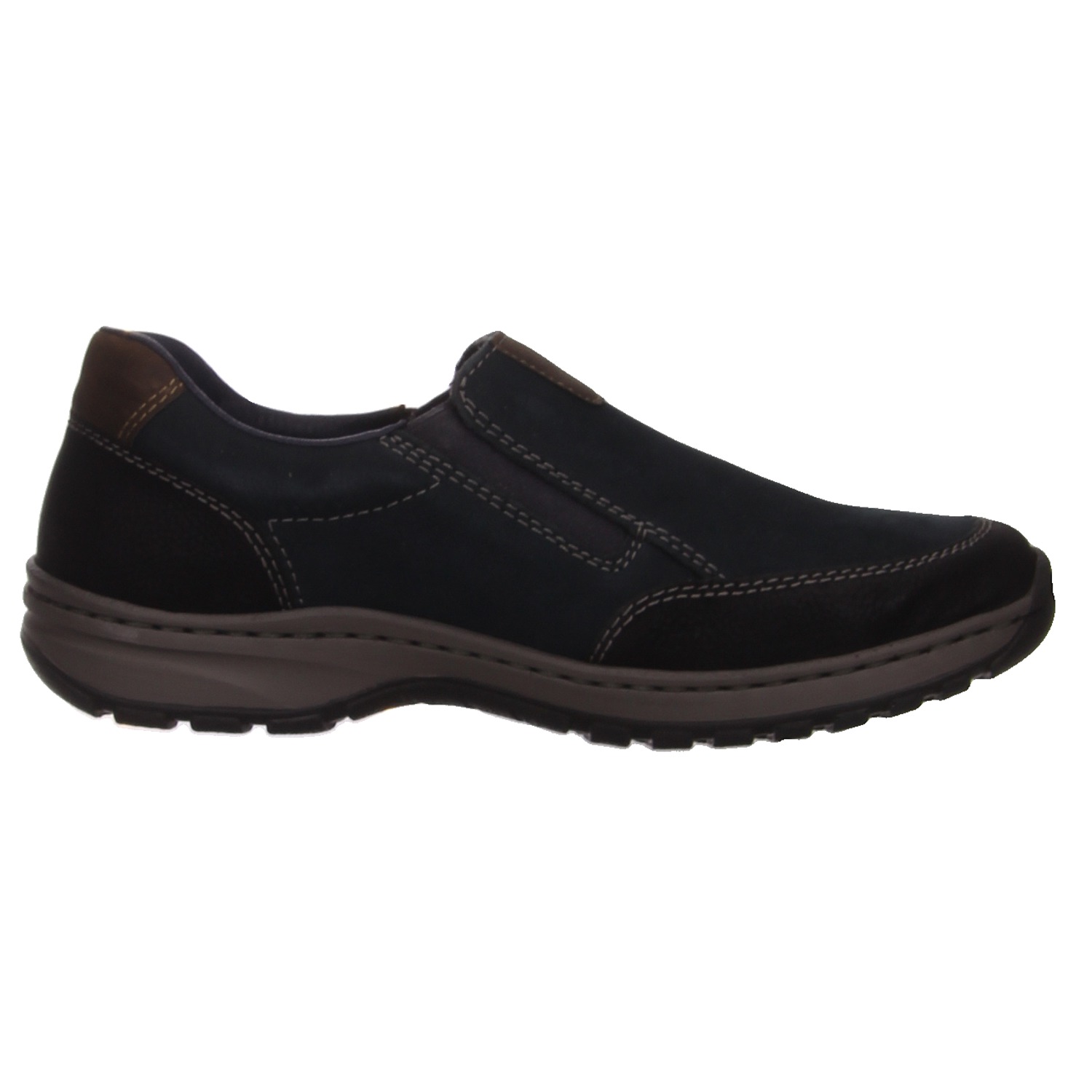 Rieker Slipper dunkelblau blau