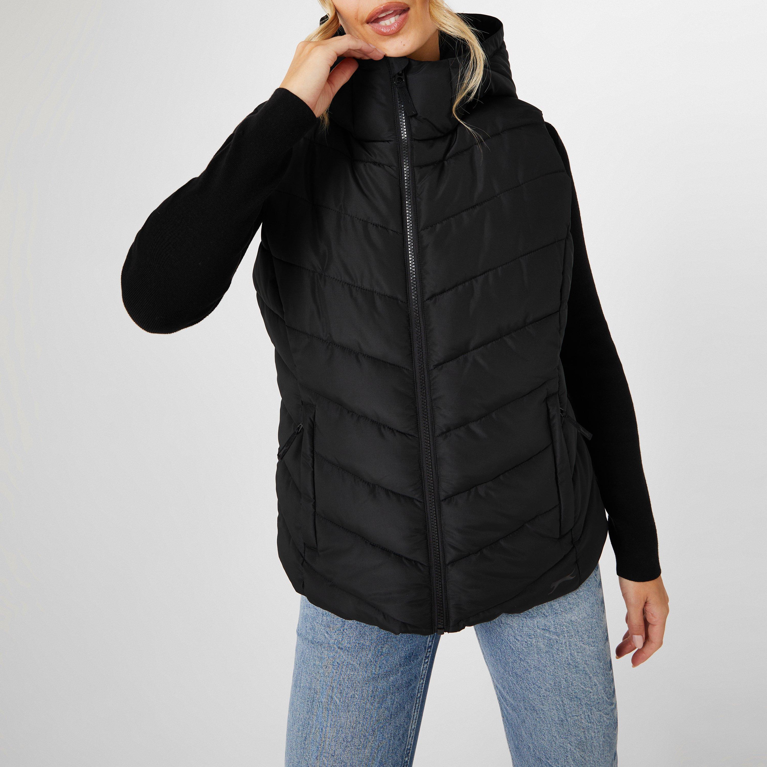 Slazenger Womens Padded Gilet with Fleece Lining