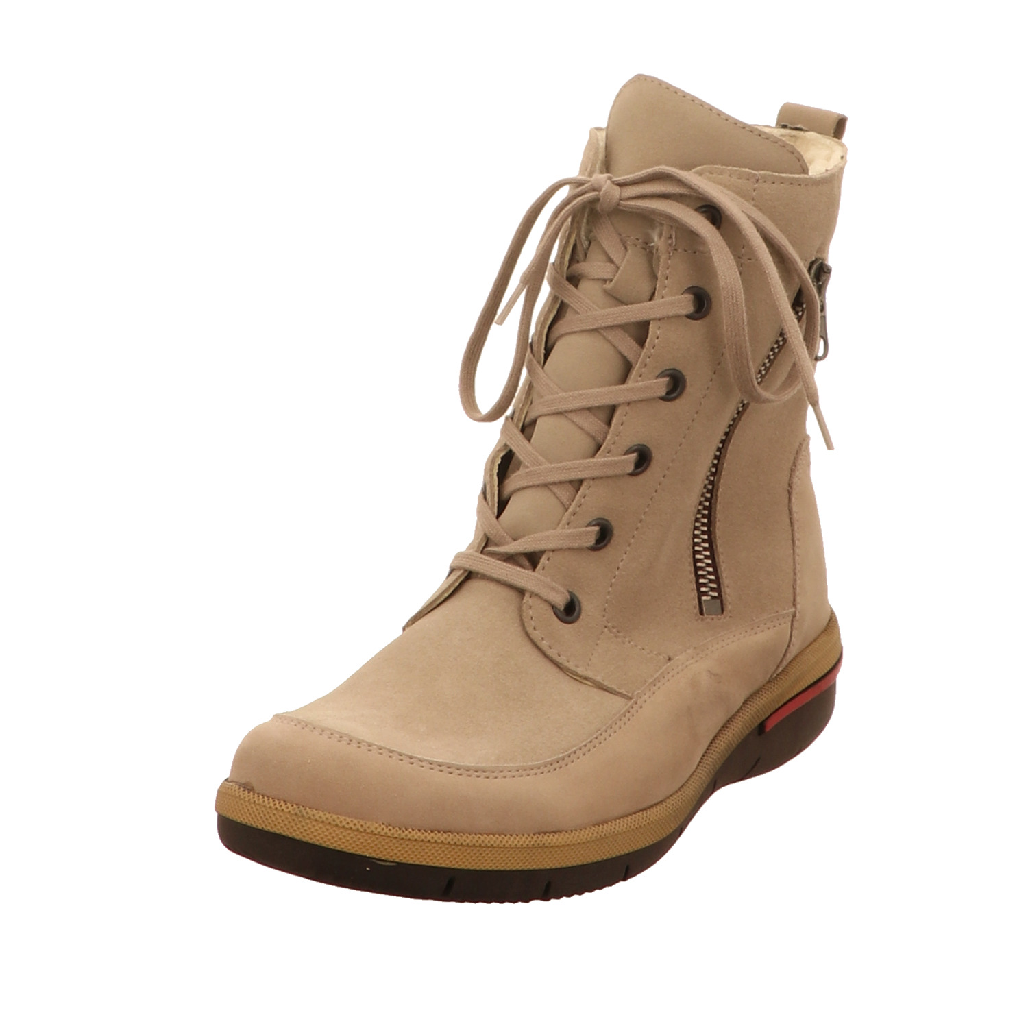 Waldläufer Schnürboot beige
