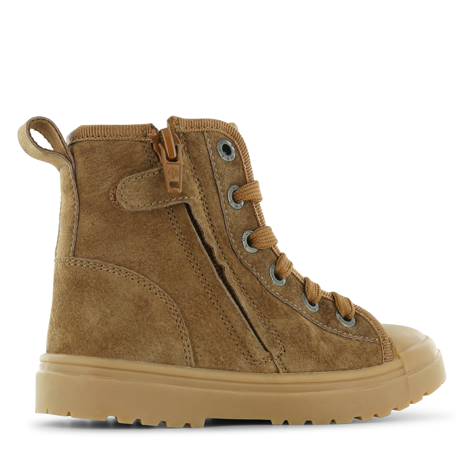 Shoesme cognac warm gefütterter Schnürschuhe