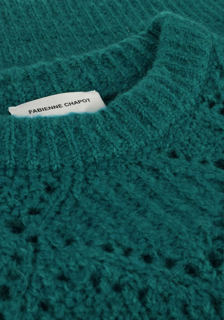 FABIENNE CHAPOT turquoise fabienne chapot trui cathy pullover 208