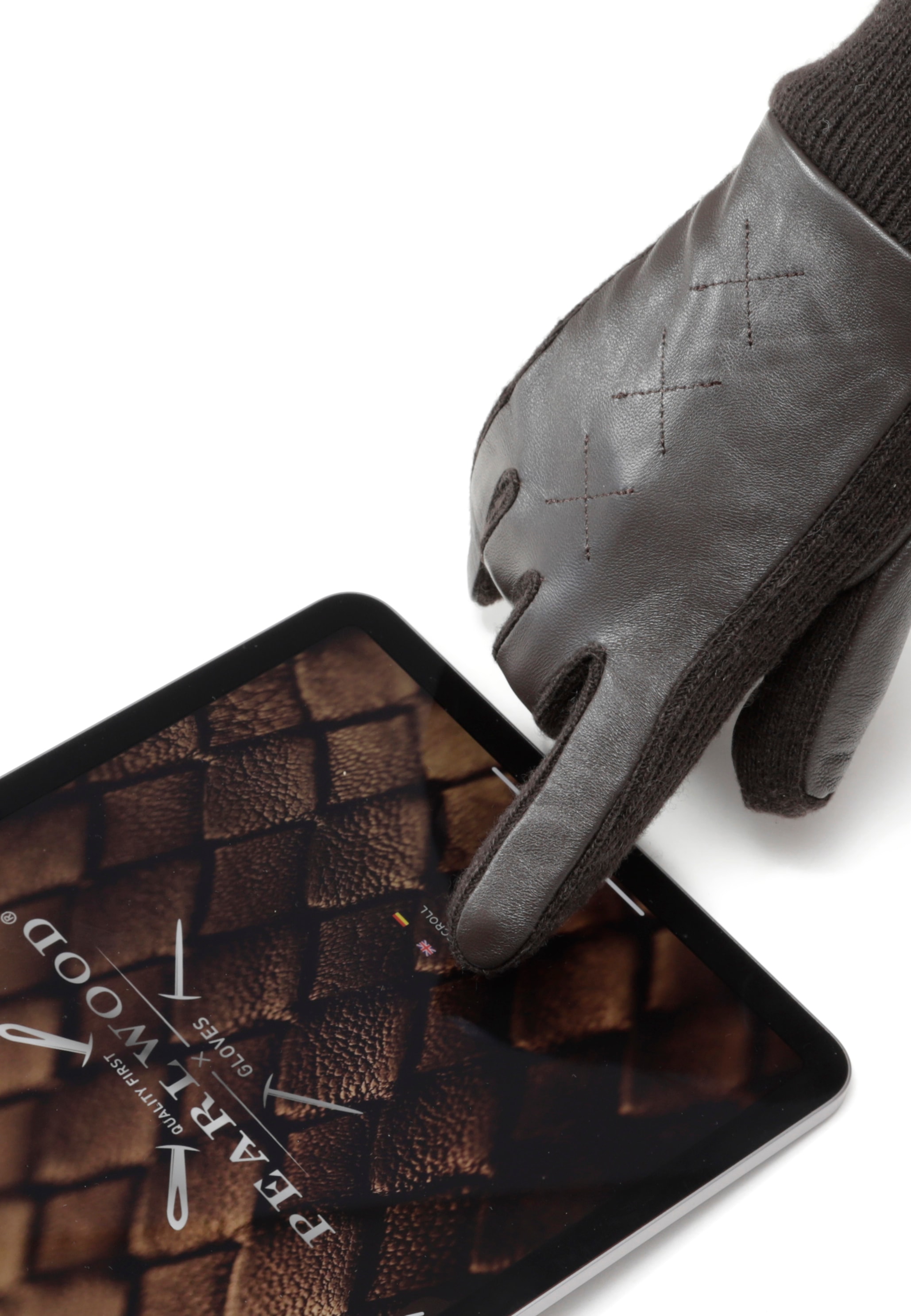 PEARLWOOD Strickhandschuhe »SMILLA«, weiches Fleece-Innenfutter, Temperaturregulierend, Strickbündchen