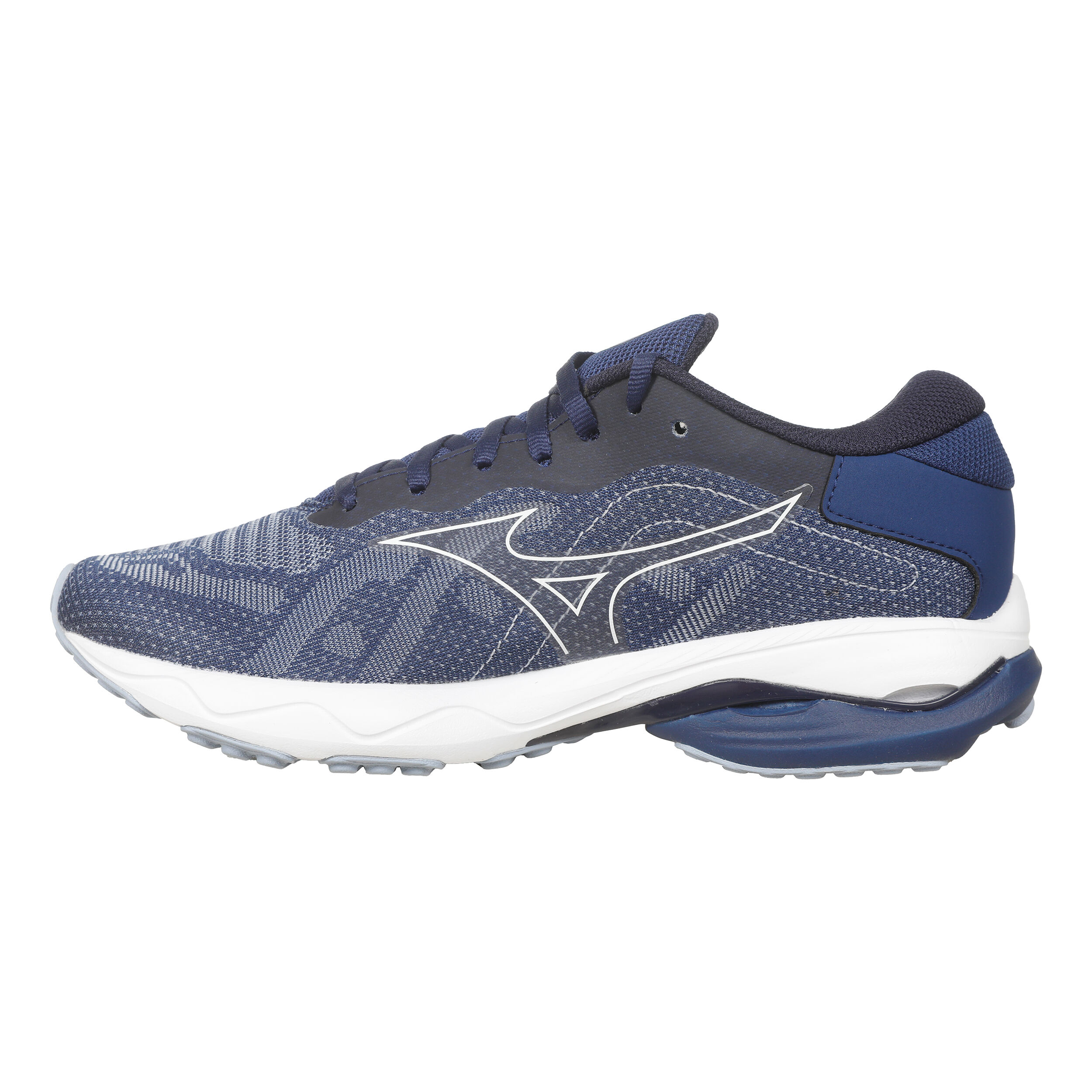 Mizuno Wave Ultima 14 Chaussure De Running Sans Stabilisateurs Femmes - Bleu Foncé , Bleu Clair