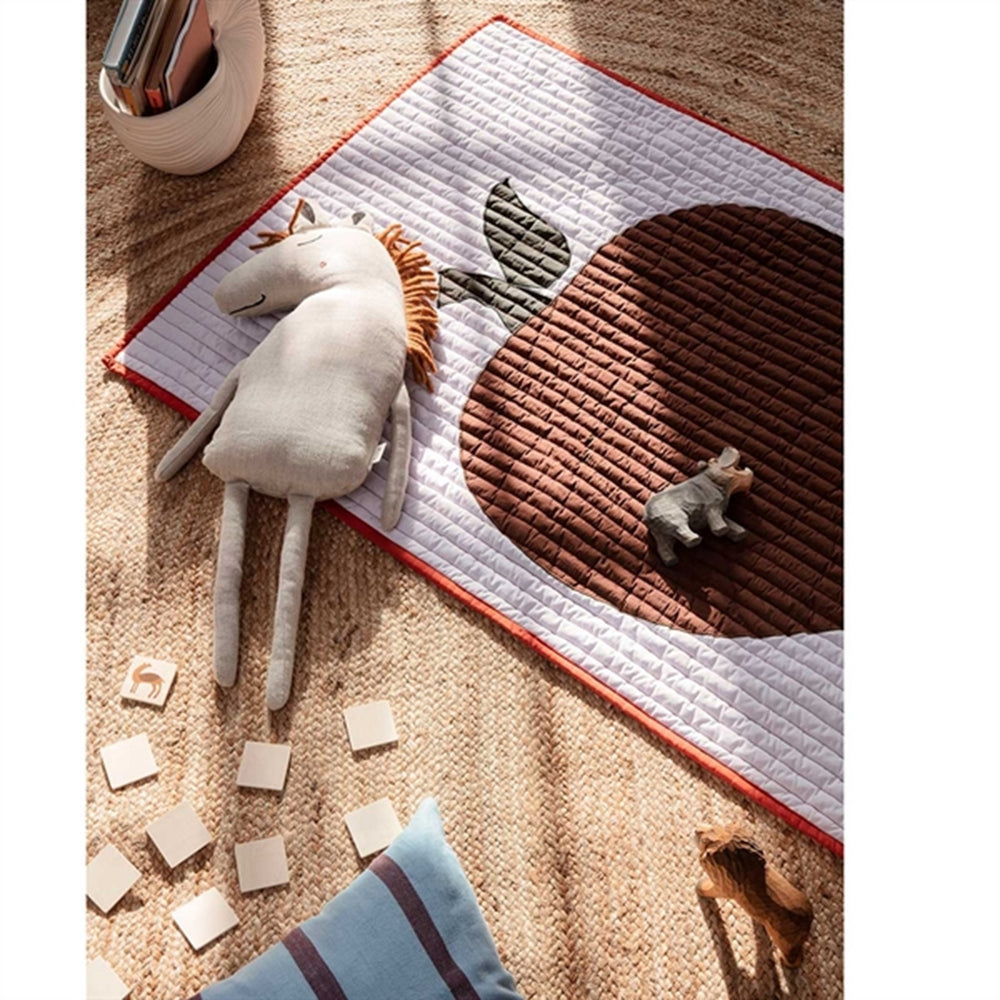 Apple Quilted Tæppe Lilac - Ferm Living → Luksusbaby.dk