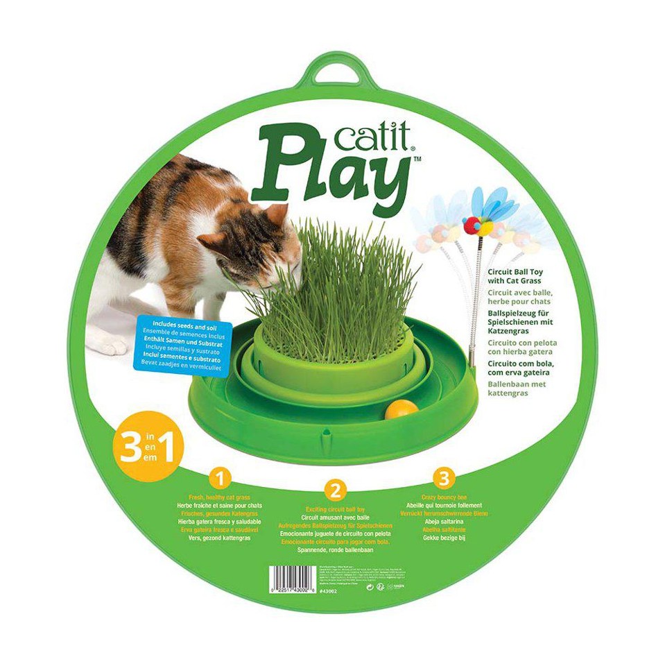 CATIT - Play´N Scratch Cat Grass Grøn