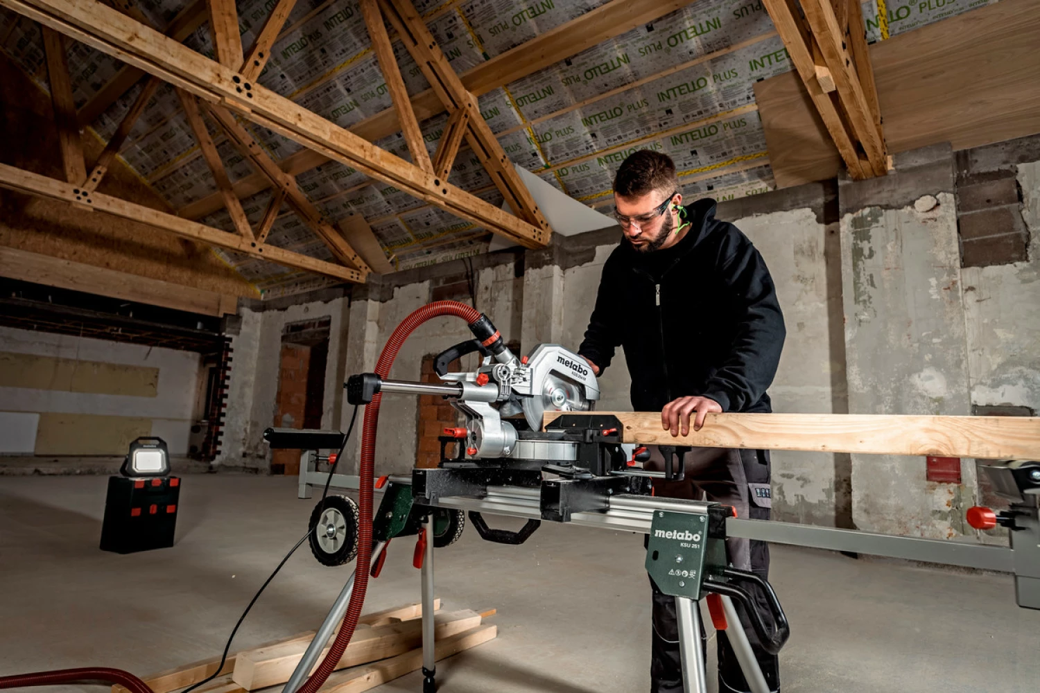 Metabo KGS 254 M Afkortzaag - 1800W - 254 x 30mm - Quick hendel