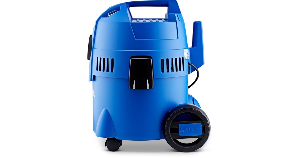 NilfiskBuddy II 12 nat- en droogzuiger  (Blauw/zwart)