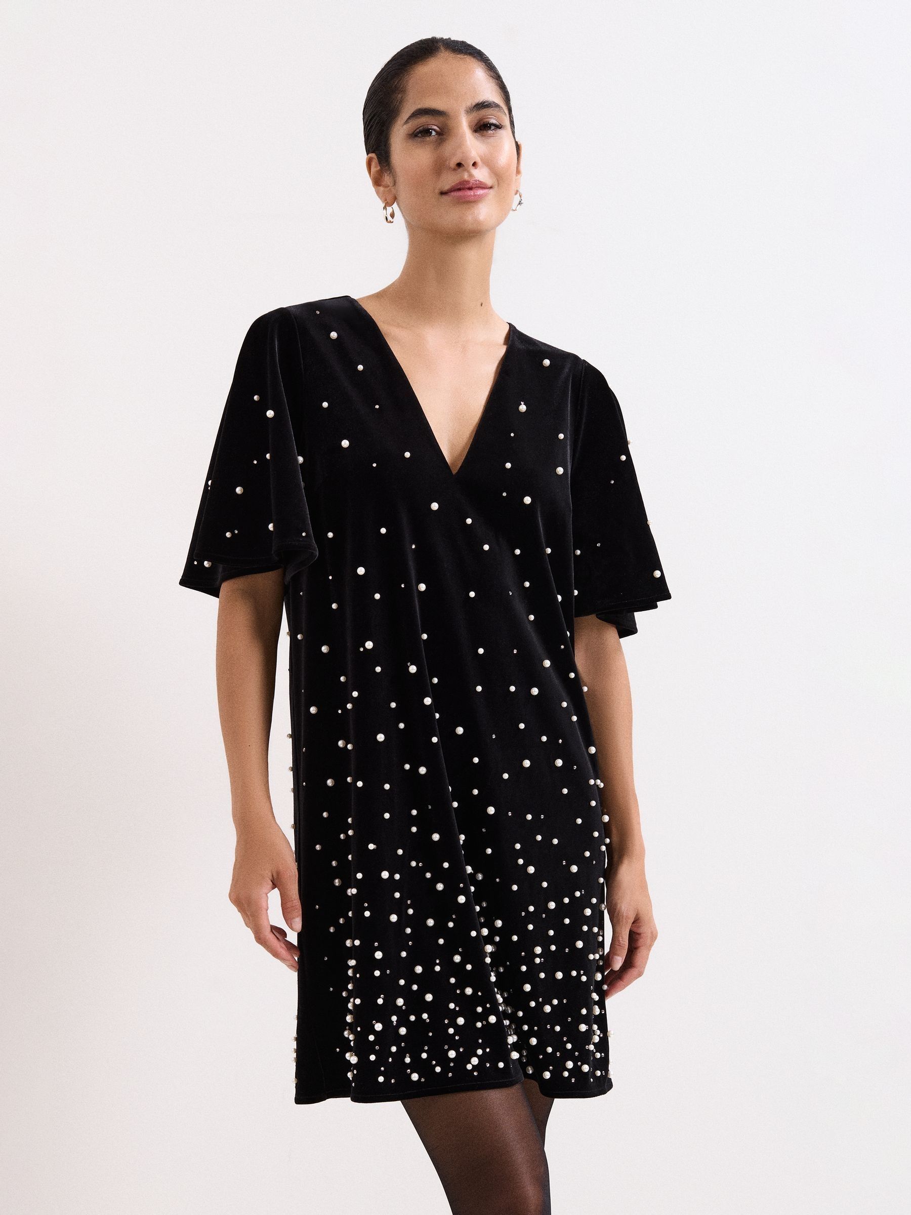 Phase Eight Pennie Velvet Dress