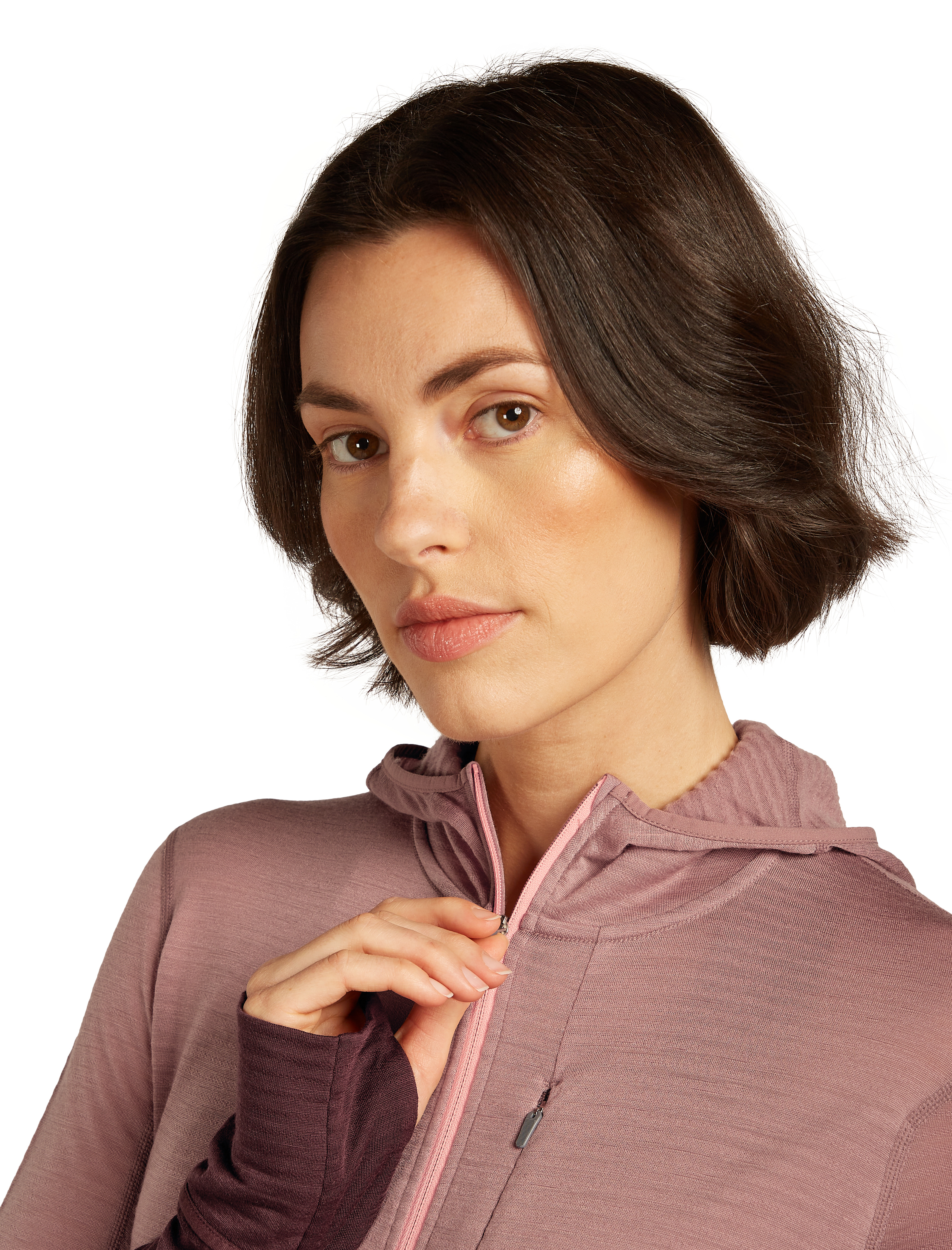 W Merino 200 Realfleece Descender LS Zip H